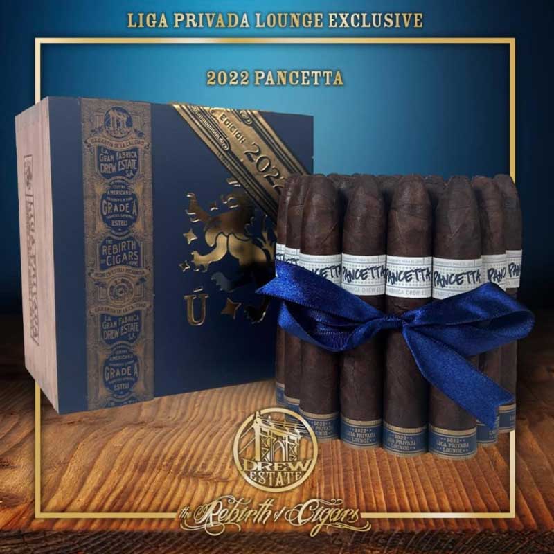 Exclusive box 2022 Pancetta cigars